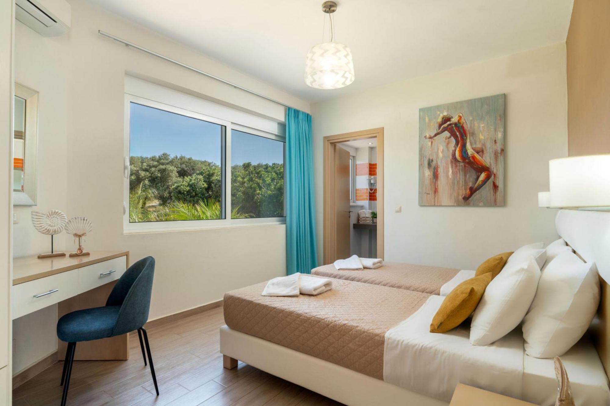 Villa Ariella With Sea View Agia Marina Buitenkant foto