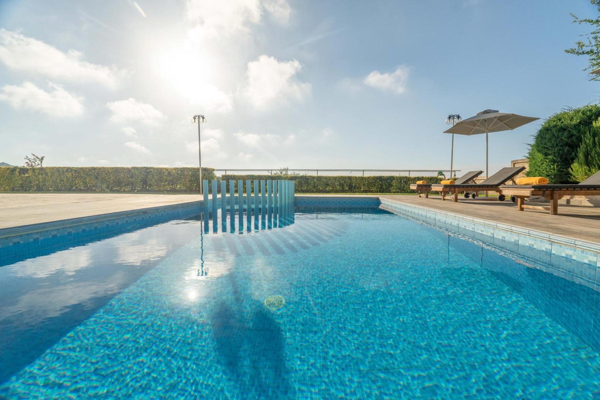 Villa Ariella With Sea View Agia Marina Buitenkant foto