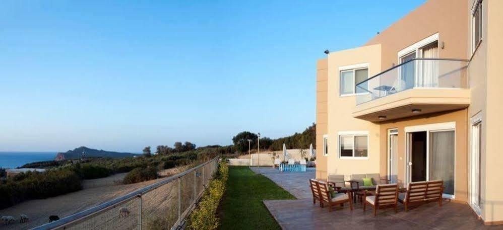 Villa Ariella With Sea View Agia Marina Buitenkant foto